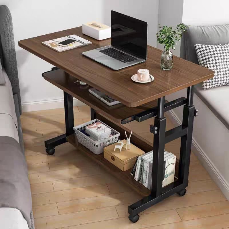 Desk Setup Minimalist - Mesa pequena móvel, mesa de cabeceira,