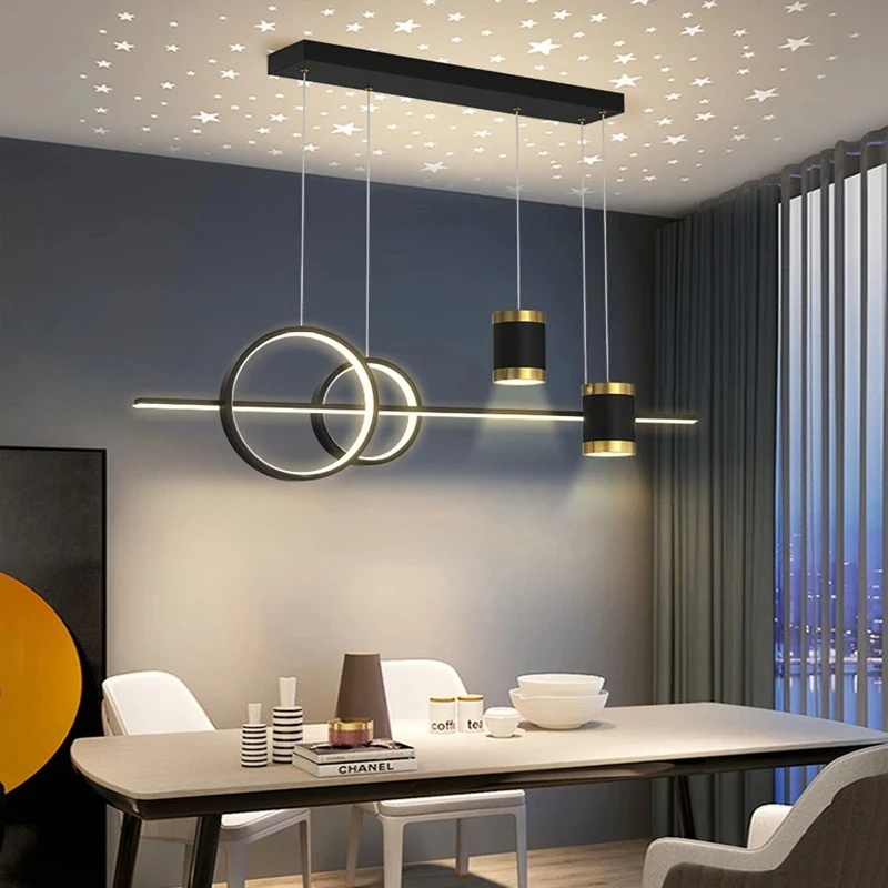 Desk Setup Minimalist - Nordic restaurante luzes pingente led mesa