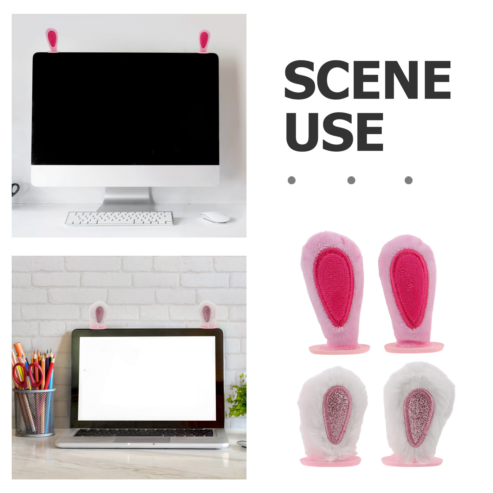 2 pares de acessórios decorati - Setup Desk Monitor avaliação e preço