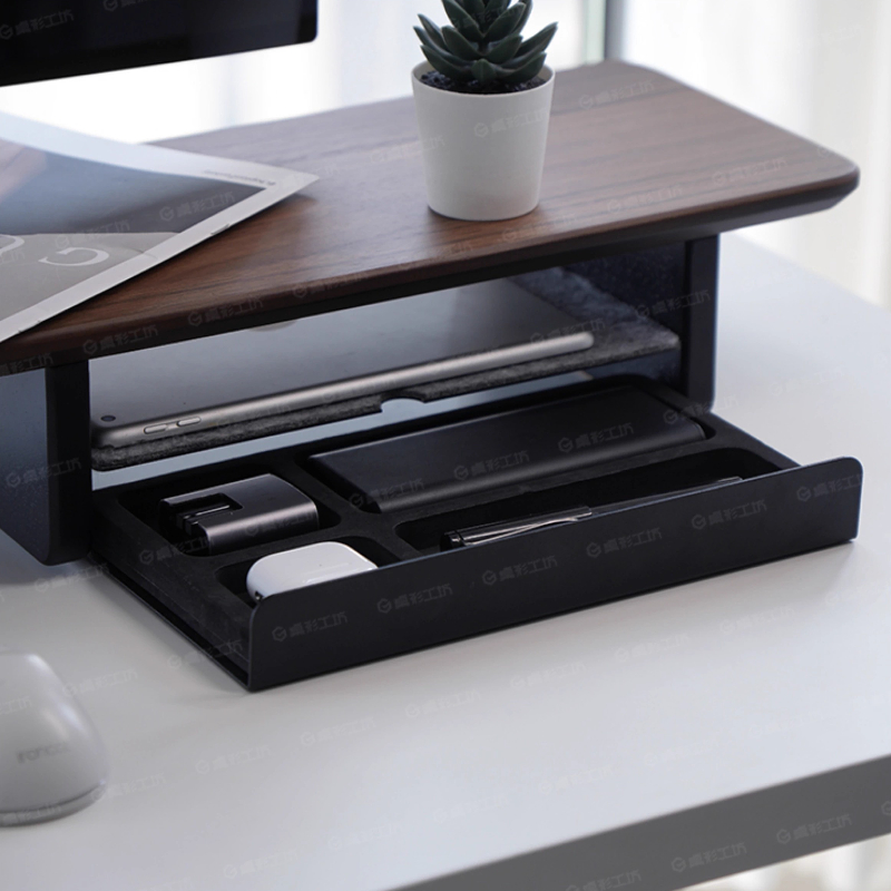 Suporte para monitor, gavetas  - Setup Desk Monitor avaliação e preço