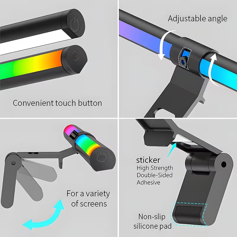 Barra de Luz RGB para Monitor, - Setup Desk Monitor avaliação e preço