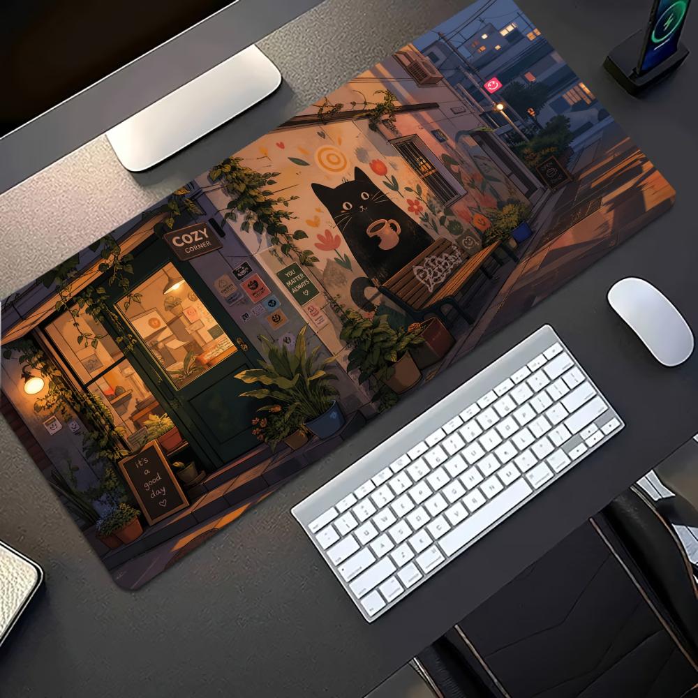 Mouse Pad Gamer Estendido Cozy - Desk Setup Pc And Laptop avaliação e preço