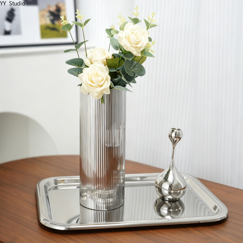 Vaso de Aço Inoxidável Luxuoso - Desk Setup Minimalist avaliação e preço