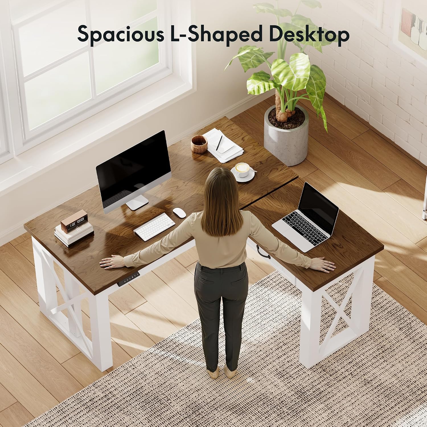 Mesa de Trabalho em L com Gave - Setup Desk Monitor avaliação e preço