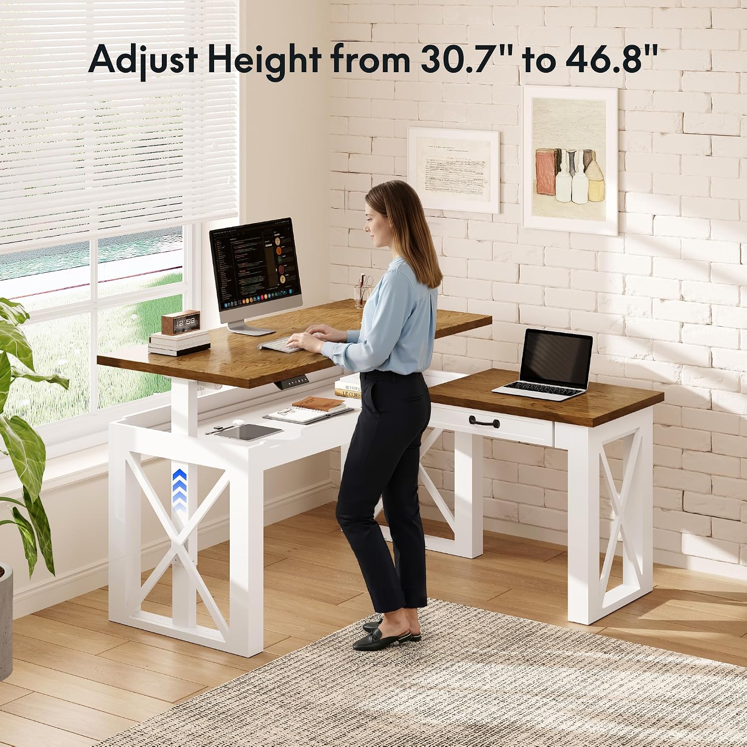 Mesa de Trabalho em L com Gave - Setup Desk Monitor avaliação e preço