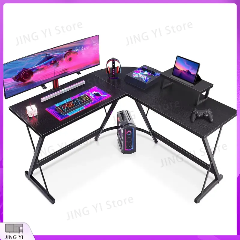 Mesa de Jogos em Forma de L co - Desk Setup L Shaped avaliação e preço