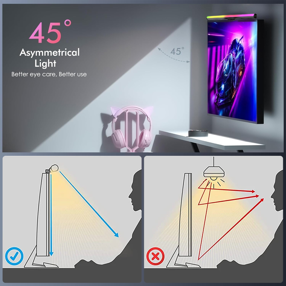 Barra de Luz Wi-Fi para Monito - Setup Desk Monitor avaliação e preço