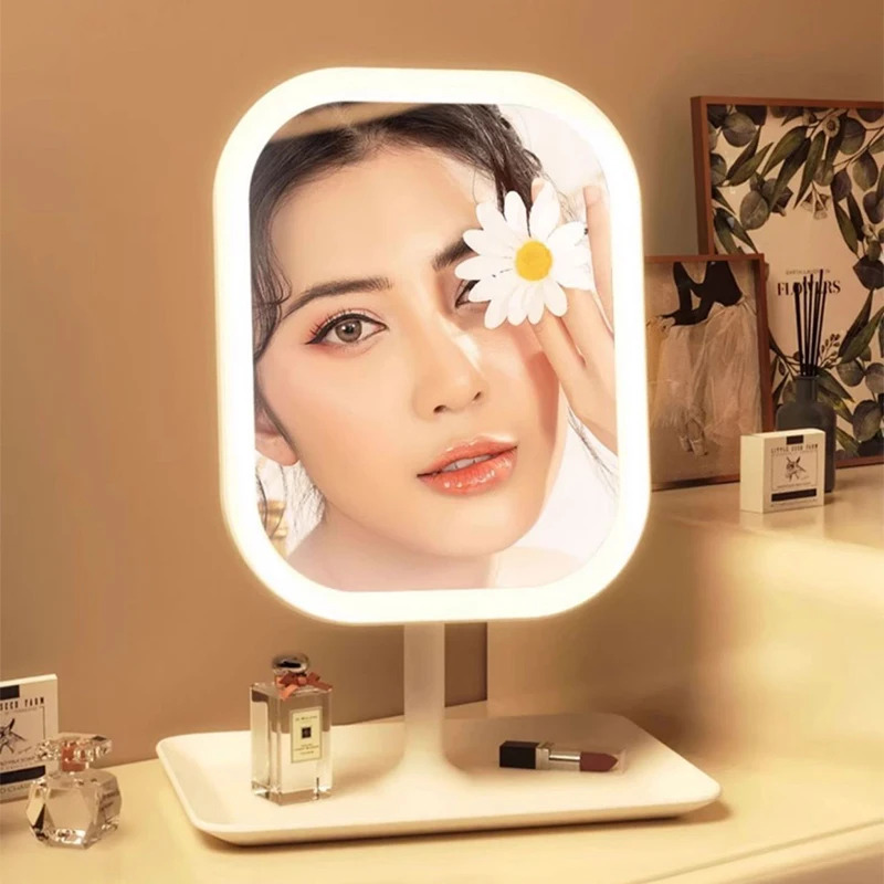Novo Espelho de Maquiagem LED  - Desk Setup Lamp avaliação e preço