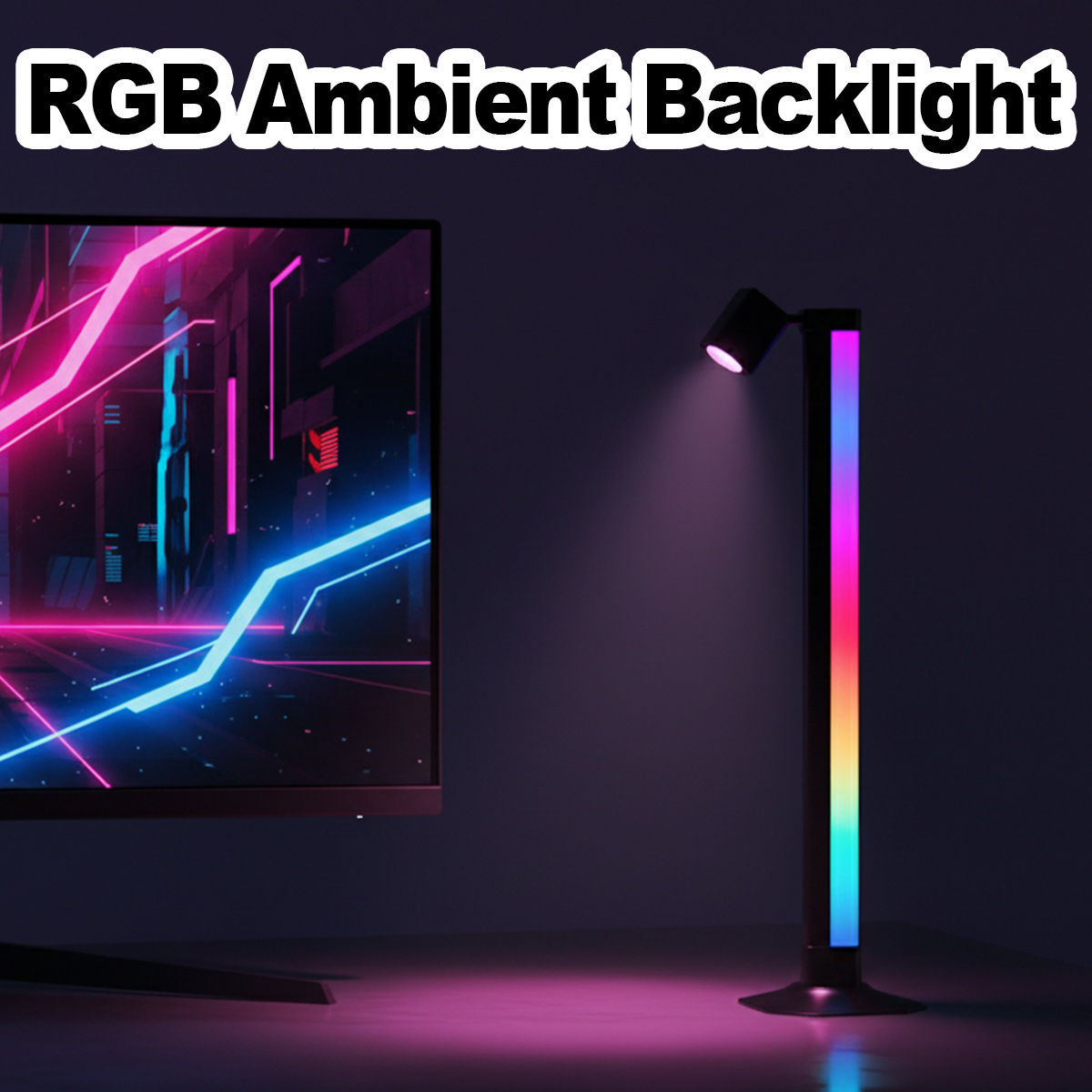 Barra de Luz Inteligente LED R - Desk Setup With Tv avaliação e preço